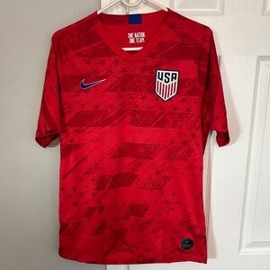Red Nike USA Soccer Jersey